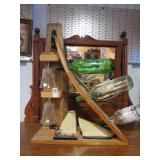 CUSTOM WINE BOTTLE HOLDER OLD WATER SKI