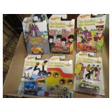 SET OF 6 HOT WHEELS THE BEATLES NEW IN PACKAGE