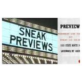 PREVIEW DATES / TIMES / LOCATION