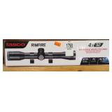 TASCO RIMFIRE 4X32 SCOPE W/ WEAVER STYLE RINGS