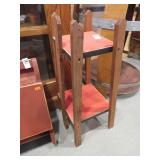SMALL 2 TIER WOOD STAND 24'X10'