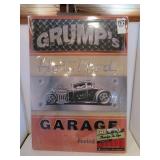NEW METAL SIGN 12'X17' GRUMP'S HOT ROD GARAGE