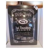 NEW METAL SIGN 12'X17' WE THE PEOPLE