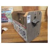 CUSTOM MADE BEER HOLDER W/ OPENER/LICENSE PLATES