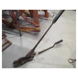 ANTIQUE BLACKSMITH COMPOUND SHEARS/ BAND CUTTER