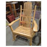 WOOD SLATTED ROCKER AMISH MADE