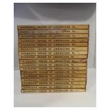 17 ANTIQUE PATRIOTIC ORDER MAGIC LANTERN SLIDES