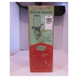 VINTAGE REDDING POWDER MEASURE IN BOX