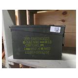 VINTAGE METAL AMMO BOX 7.62MM