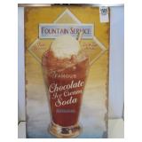 NEW METAL SIGN 10'X16' SODA FOUNTAIN SERVICE