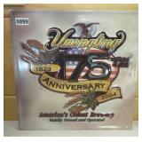 YUENGLING 175TH ANNIV TIN SIGN 16'X16'