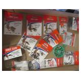 FISHING-HOOKS, LEADS, SINKERS, SWIVELS ETC