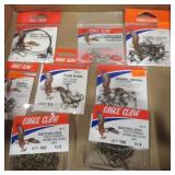 FISHING-HOOKS, LEADS, SWIVELS, SINKERS