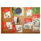 FISHING-HOOKS, LEADS, SWIVELS, SINKERS