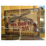 12'x16' METAL SIGN *911