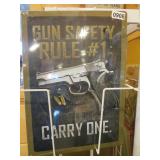 12'x16' METAL SIGN GUN SAFETY