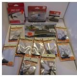 FISHING-BASS LURES,MISC LURES,LINE ETC