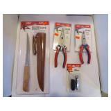 FISHING-FILET KNIFE, PLIERS