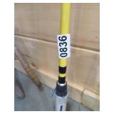 NEW EAGLE CLAW 8'6' 2 PC FLY POLE, REEL
