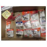 FISHING-HOOKS, BOBBERS, SINKERS