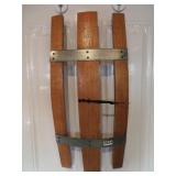WINE BARREL STAVE CLOCK 13' x 28'