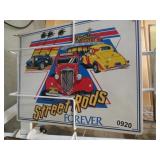 12'x16' METAL SIGN STREET RODS - VINTAGE