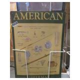 12'x16' METAL SIGN AMERICAN FISHERMAN