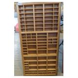 WOODEN TYPE TRAY 17' X 32'