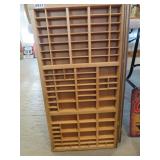 WOODEN TYPE TRAY 17' X 32'