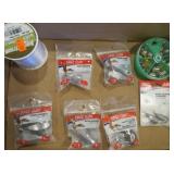 FISHING-SINKERS, LINE