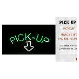 PICK DATE / TIME / LOCATION