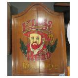 KINGSHEAD PUB DART BOARD CASE (NO BOARD)