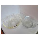 GLASBAKE ANGELFOOD CAKE PAN, IMPERIAL BOWL