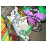 POTTING SOIL AND PLANT FOOD