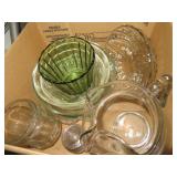 BX BOWLS, PITCHER, GLASSWARE