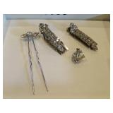 VINTAGE HAIR CLIPS & PINS