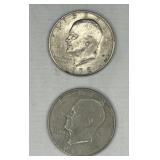 1971 & 1972 EISENHOWER DOLLARS