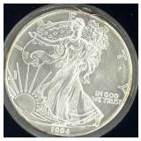 1994 AMERICAN EAGLE SILVER DOLLAR