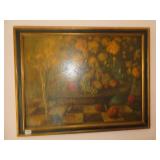 FRAMED FLOWERS/FRUIT 34' X 27'