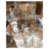 BX DECANTER, BAR GLASSES