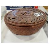 COVERED BASKETSPOON, BUTTONS, PIN ETC