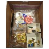 MISC BUTTONS, CUFFLINKS, PINS, ETC