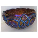 PURPLE AMETHYST CARNIVAL BOWL 4' X 6.5'