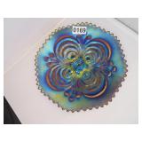 PURPLE AMETHYST CARNIVAL PLATE 9'