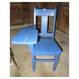 BLUE SCHOOL DESK CHAIR