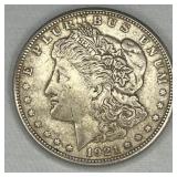 USA MORGAN SILVER DOLLAR 1921-S