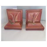 PR. ROSEVILLE BOOKENDS 6'X 5.5'