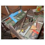 METAL TOOL BOX W/ CONTENTS