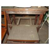 2 STOOLS 1 SM WORK BENCH 1 FERN STAND 1 FILE BX