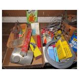 3 BXS OF MISC NAILS BRACKETS FUMER